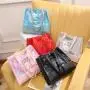 Gelory Wholesale Custom Printed Logo PVC Tote Bag New Design Waterproof PVC Holographic Women Handbag