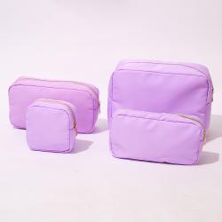 New Product Fashion Low Stock Nylon Waterproof Travel Toiletry Bag Makeup Bag Custom Luxury Cosmetic Bag