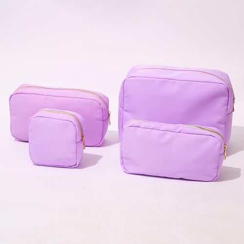 New Product Fashion Low Stock Nylon Waterproof Travel Toiletry Bag Makeup Bag Custom Luxury Cosmetic Bag