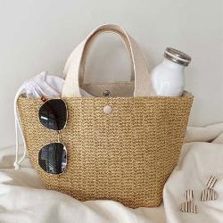 Hot Sales Sac A Main Femme Trending Straw Travel Bag Beach Bags Women's Tote Hand Bags For Women