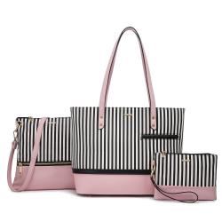Lovevook Fashion luxury Tote Bags Shoulder Purse Work Bags Sets Women Designer 3 in 1 PU Leather crossbody purses and Handbags