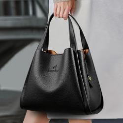 Luxury Brand Women Handbags Designer Shoulder Bags Leather Handbags Three-layer Pocket Crossbody Bags For Women 2024 Tote Bag