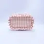 Exquisite Structure Manufacturing Toiletry Bags Lightweight Ruffle Cosmetic Bag Designer Luxury Cosmetic Bag