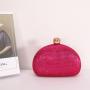 2023 Top Fashion Double Sided Water Diamond Crossbody Tassel Party Wedding Dress Women Evening Bag Texture