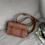 Men's Versatile One Shoulder Solid Color Horizontal Box Bag Fashion Phone Bag