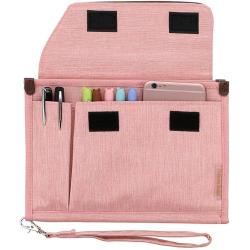 Gelory Portfolio File Folder Documents Bag Files Organizer Business Card Holder Stationery Pencil Case Bag