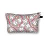 Factory Waterproof Cosmetic Bag Popular Travel Makeup Beauty Cosmetic Bag Hot-sale 3D Digital Flowers Printing Opp Bag