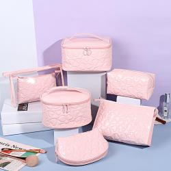 Korean Version Large Capacity Makeup Bag Travel Toiletries Storage Wash Bag Portable Cosmetic Bags