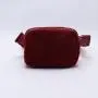 Keymay New Design Rts Stock Plastic Buckle Teddy Sherpa Crossbody Bag Interior Mesh Pocket Everywhere Fanny Pack Fleece Belt Bag