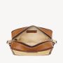 Fashion Mini Ladies Hand Bag Small PU Leather And Straw Handbags Shoulder Crossbody Bags Square Box Shape