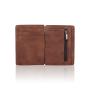 Factory direct magic wallet leather slim card holder wallet rfid blocking magic wallet holder