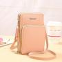2024 New Touch screen Mobile Phone Bag Small Mini Single Shoulder Crossbody Bag Zipper Wallet Fashion Mobile Phone Messenger Bag