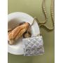 New fashion classic PU leather shoulder bag Denim Flap Luxury Chain Bag Small square mini bags for girls