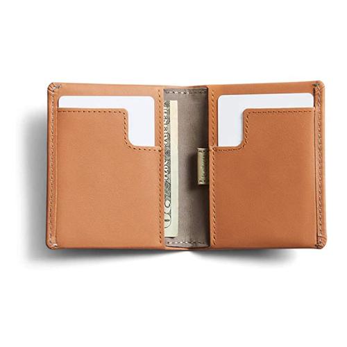 Customized real leather bifold wallet mens leather card holder genuine leather rfid bifold card holder