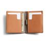 Customized real leather bifold wallet mens leather card holder genuine leather rfid bifold card holder