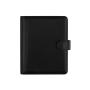 Eco friendly PU leather ring binder planner leather agenda high quality leather ring planner
