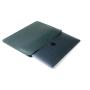 Stylish smooth genuine leather laptop sleeve slim laptop leather case with custom logo