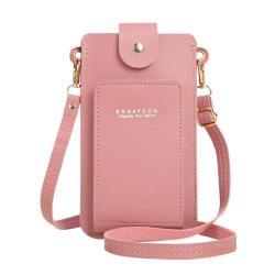 Mobile Phone Bag Small Mini Single Shoulder Crossbody Bag 2024 New Touch screen Zipper Wallet Fashion Mobile Phone Messenger Bag