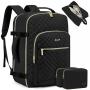 LOVEVOOK 40L Multifunction Smart Travel Backpack with 3 packing cubes for Travelling Business 17in Laptop Backpack With USB Port