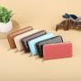 customs wallet 2024 New Model Leather Holder PU Short Women's Zipper Wallet Tassel Minimalist Fashionable Card bag