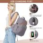 LOVEVOOK wholesale fashion Quilted school backpacks bags business work travel computer bags college custom women laptop backpack