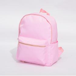 Wholesale Custom Logo Outdoor Travel Waterproof Nylon Pink Backpack School Bags Girl Children Schools Bags