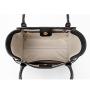 2024 Custom Trending Large Capacity Female Shoulder Bags Nice Quality Lychee Pattern Pu Handbags And Purse For Women