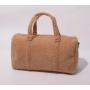 Winter Girls Fashion Pink Weekend Duffle Duffel Tote Kids Bag Cute Bag Teddy Plush Travel Bag