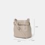 2024 High quality Oil PU Soft Leather Bucket Bag Ladies Handbag One-Shoulder Sling Ladies Crossbody Women's Shoulder Bag