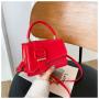 New 2024 Brand Design crossbody handbag Korean version simple and fashionable sling shoulder small square bag