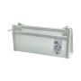 Gelory Custom Large Capacity Waterproof Stationery Bag Double-Layer Transparent Frosted Triangular Pencil Box