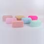 Keymay Multi-color Personalized Self-Adhensive Varsity Letter Patches Pouch Bag Cosmetic Nylon Cosmetic Bag Makeup Travel Bag