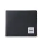 Men's Bi-fold Wallet For Gift RFID Feature Front Pocket Canvas Card Wallet With Label