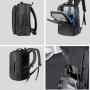New Design Men's 15.6 Inch Water-Resistant Business Backpack Synthetic Leather Material Durable 600D With Favorable Price