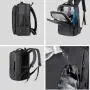 New Design Men's 15.6 Inch Water-Resistant Business Backpack Synthetic Leather Material Durable 600D With Favorable Price