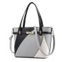 Fashion Leather shoulder luxury  contrast colors trends ladies bags women's handbags 2023