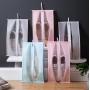 ZWY284 Travel Foldable Waterproof Transparent Shoe Bag PEVA Lightweight Outdoor Anti-Dust Storage Bag Wholesale Daily Organizer
