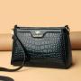 2024 New Luxury Design Small Square Bags for Women Fashion Single Crossbody Shoulder Bag Women's Lacquer Leather Messenger Bag