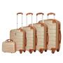 ABS PP  Boarding Password Waterproof Large Travel Bag Suitcase Luggage Sets For Laptop Guitar Skateboard Car Trolley Bags