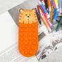 NHC0059 Rodent Pioneer Pen Bag Silicone Decompression Pen Box Multifunctional Student Stationery Box Creative Cute Cartoon