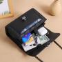 Women's High Quality PU Leather Crossbody Bag Korean Style Casual Outdoor Shoulder Bag Fashionable Chain Lady's  Messenger Bags