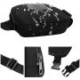 2024 Custom Multipurpose Nylon Chest Fanny Pack For Women Cross Body Waist Bag