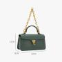 2022 Fashion Vintage British Style Messenger Bag Women Shoulder Summer Handbags Chain Small Square Bag Ladies Crossbody Bag