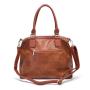 OEM ODM 2024 Wholesale Vegan Leather Purses And Handbags With Stylish Zippers Design For Trendy Women