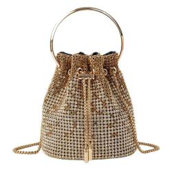 XL018 Sparkling Evening Messenger Clutch Bag PU Diamonds Evening Bags Shining Luxury Fashion Handbags For Party Clutch Bag