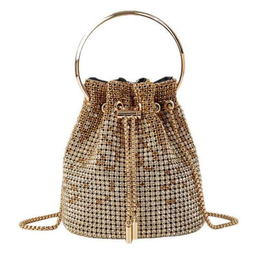 XL018 Sparkling Evening Messenger Clutch Bag PU Diamonds Evening Bags Shining Luxury Fashion Handbags For Party Clutch Bag