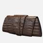 Customized Luxury Designer Fashion Handmade Genuine Crocodile Skin Leather Women Evening Clutch Chain Bag Handbag For Lady