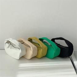 Spring and Summer New Chain Mouth Red Bag Handheld One Shoulder Mobile Phone Bag Small Trend Crossbody Dumplings Mini Bag