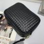2024 New PU women's woven Shoulder bag Cross-body bag Women's small square camera bag