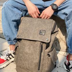 PU Leather Backpack Purse  Women Fashion Multipurpose Design Handbag Ladies Men Shoulder Bags Travel Backpack